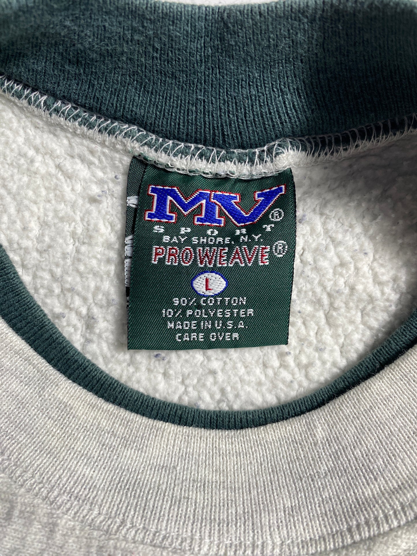 90's SOUTH FLORIDA UNIVERSITY Made in USA Size L College Sweat-Shirt / F9503S