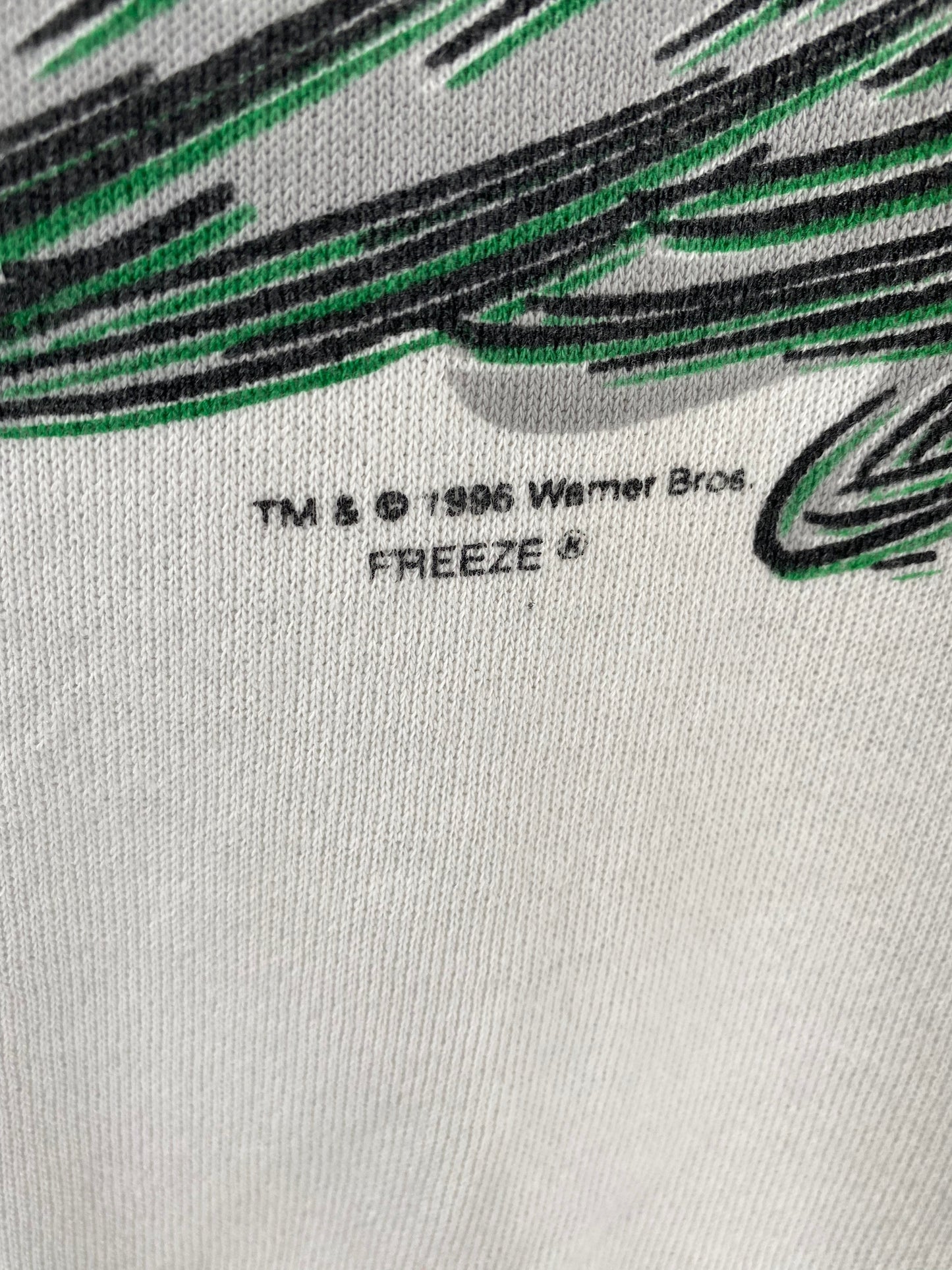 1996 LOONEY TUNES TAZ Made in USA Size XL Vintage Sweat-shirt / F6585S