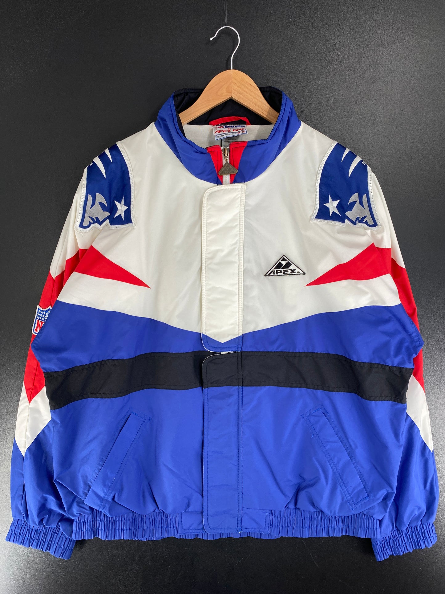 90’s APEX x NEW ENGLAND PATRIOTS Size XL NFL Nylon Jacket / G4325N