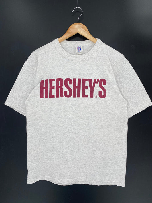90’s HERSHEY’S Made in USA Size M Vintage T-Shirt / E8897T