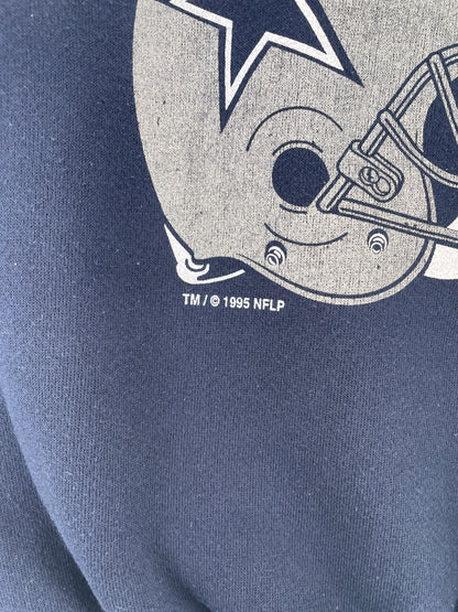 1995 DALLAS COWBOYS Made in USA Size L Vintage Sweat-shirt / G450S