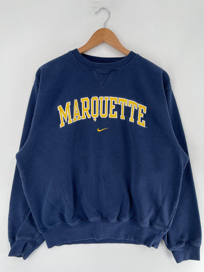 00' NIKE x MARQUETTE Size S College Vintage Sweat-Shirt / F7298S