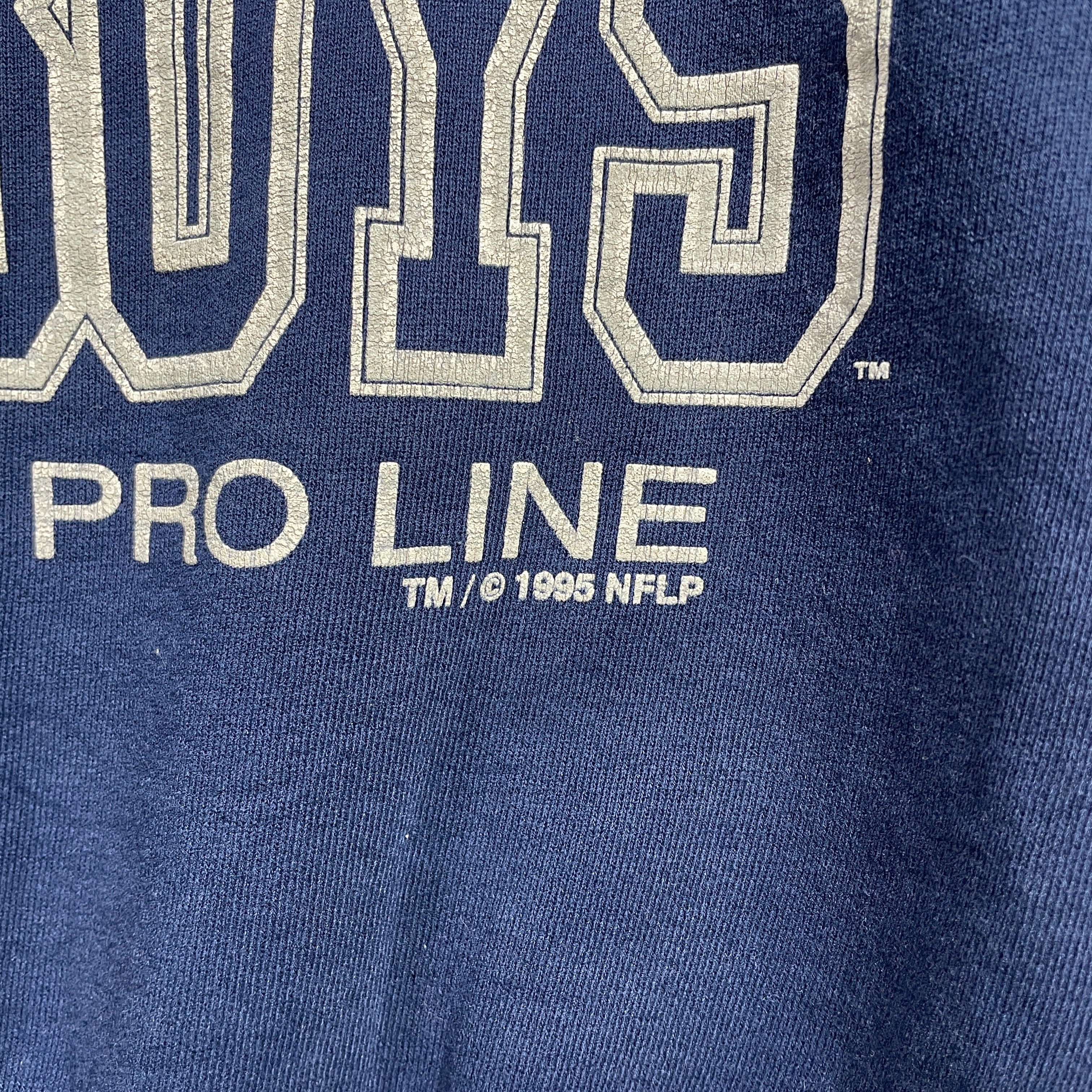 XL) 1995 DALLAS COWBOYS Vintage NFL Sweatshirt / A1123S