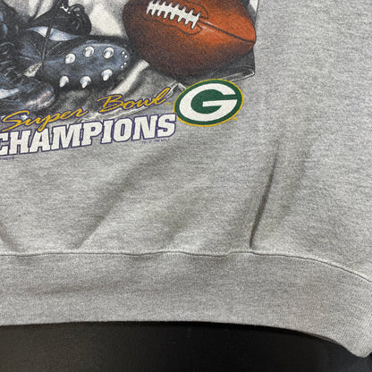 (XL) 1996 GREEN BAY PACKERS Vintage NFL Sweatshirt / A1011S