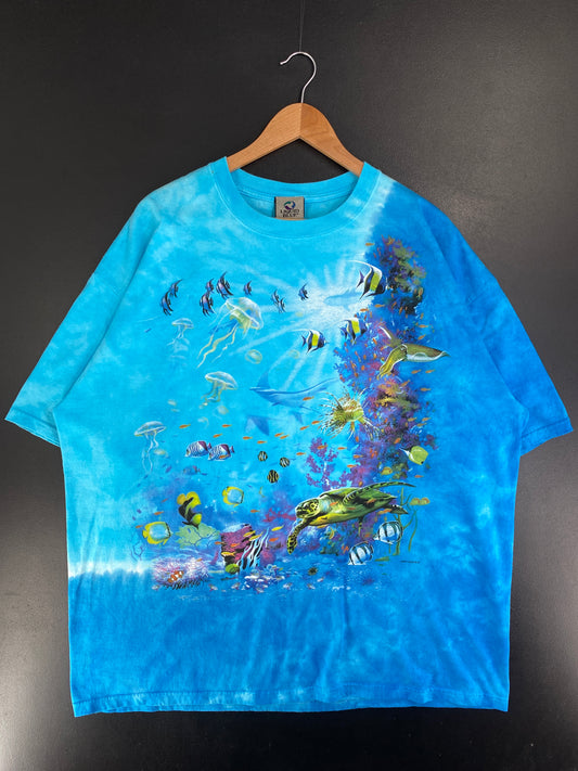 Vintage LIQUID BLUE OCEAN Size XXL Animal T-Shirts / G3018T