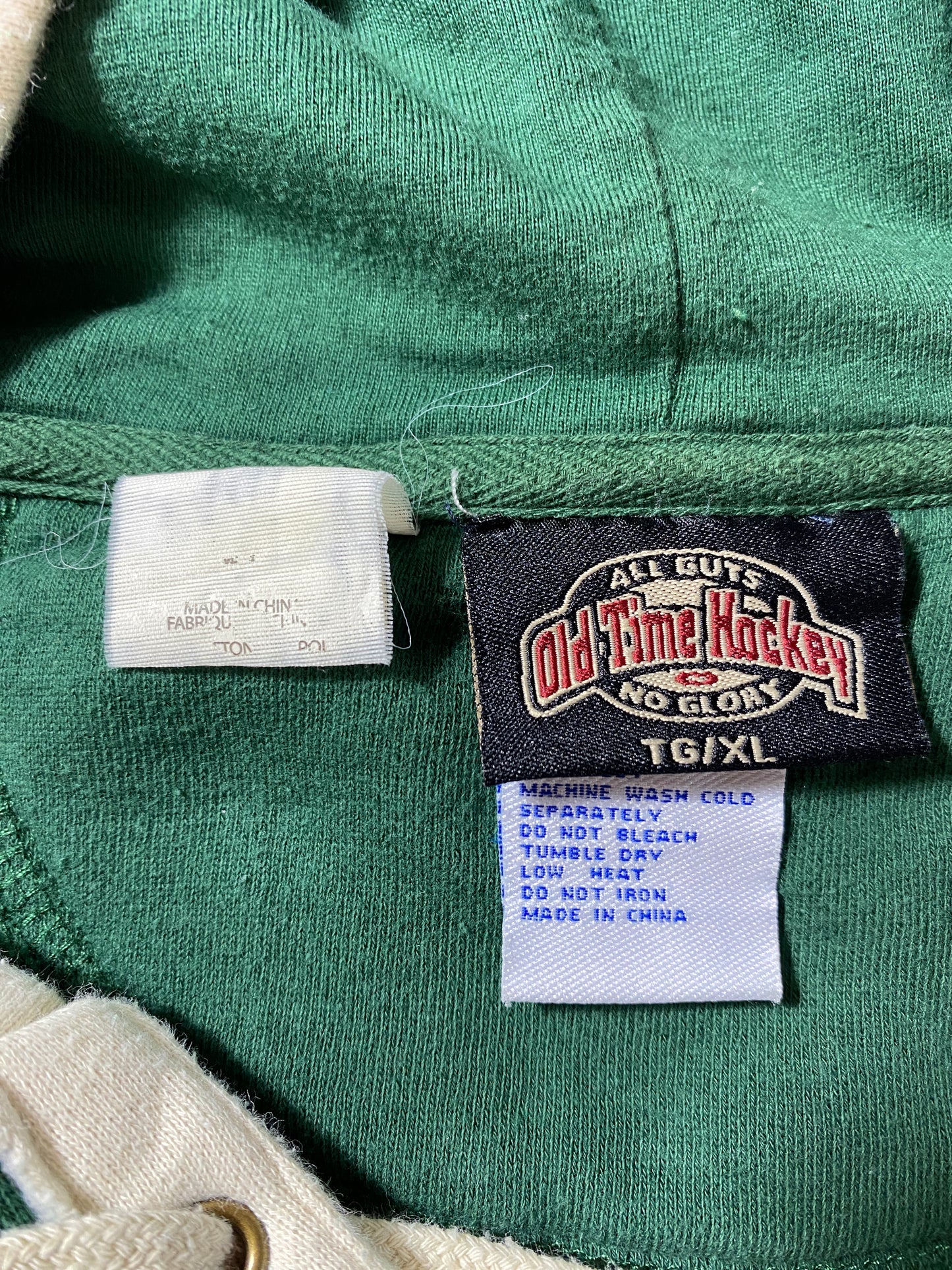 Vintage OLD TIME HOCKEY Size XL  NHL Hoodie Sweat-Shirt / F3877S