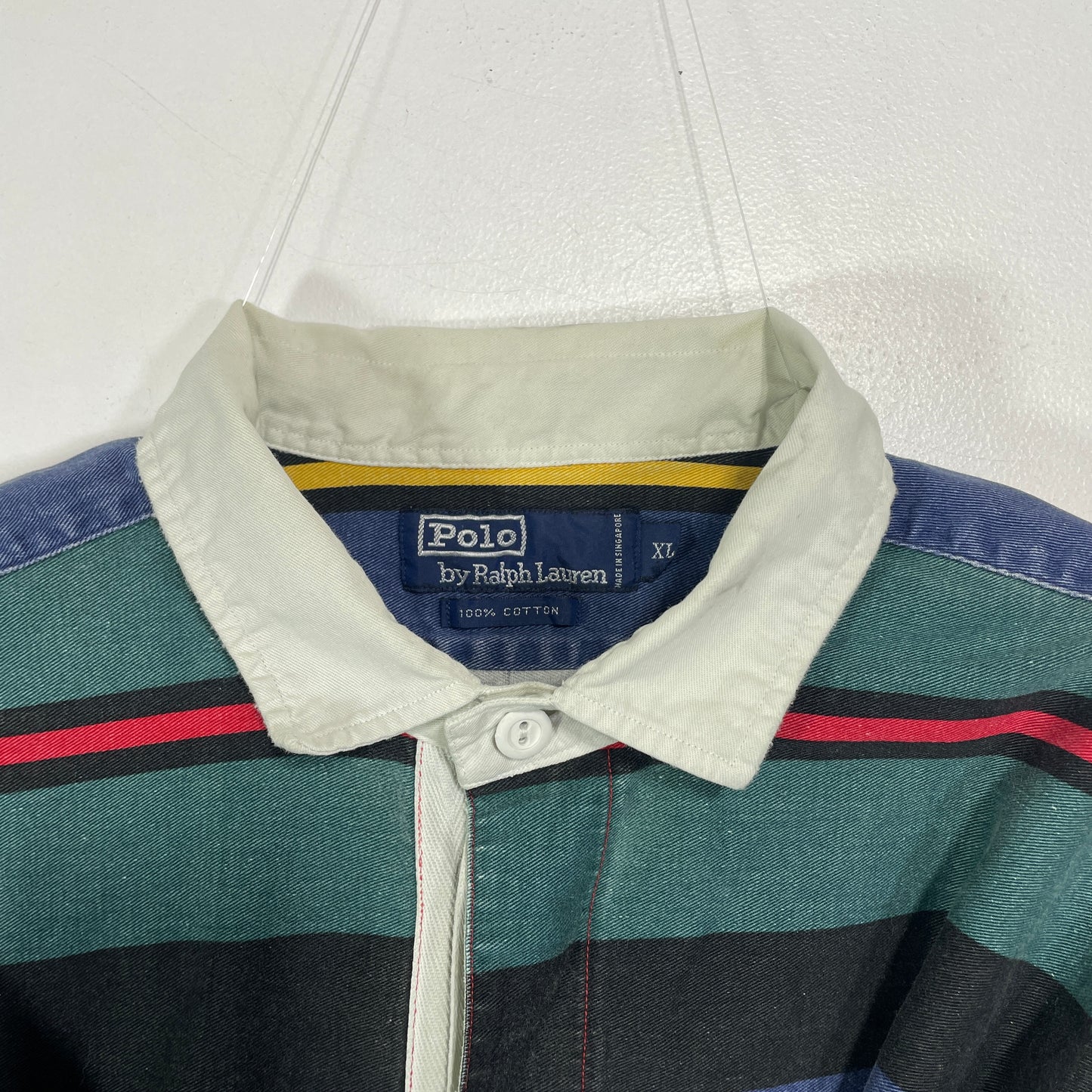 (XL) 90’s POLO RALPH LAUREN Vintage Rugby-shirt / A1487R
