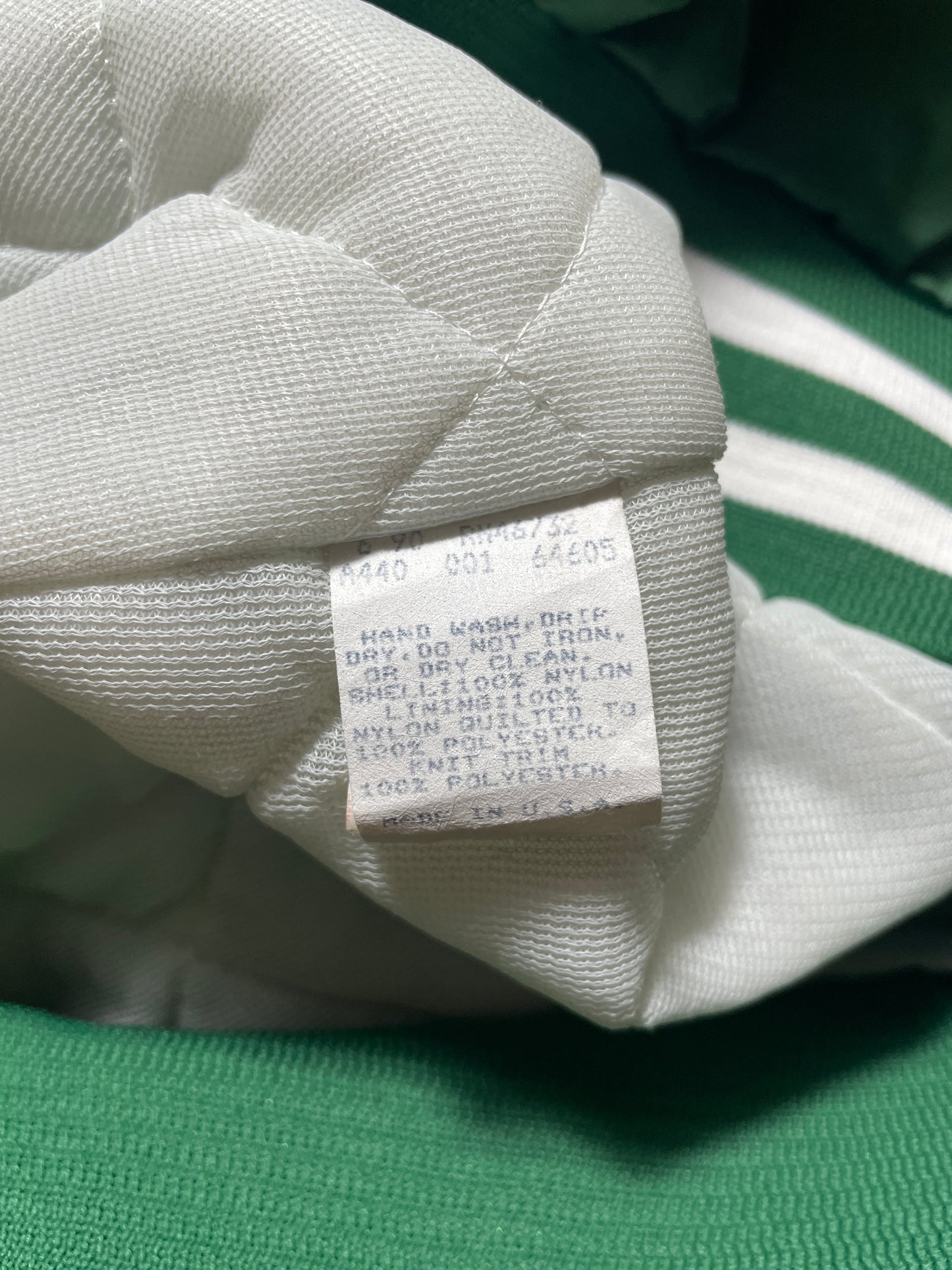 90's MIAMI HURRICANES Made in USA Size XL Vintage College Nylon Jacket / F5368N