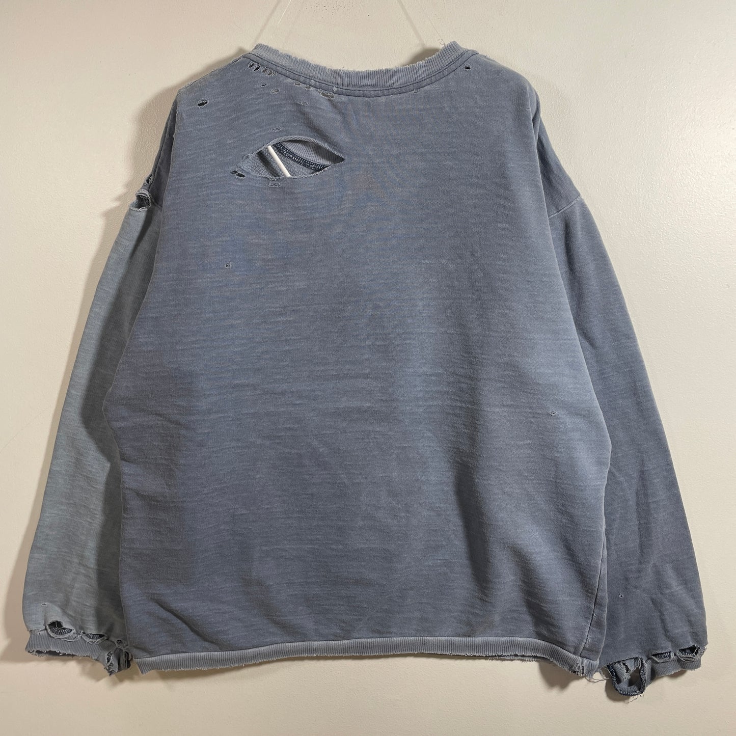 (XL) 90’s QUIKSILVER Worn-out Vintage Sweatshirt / A1342S