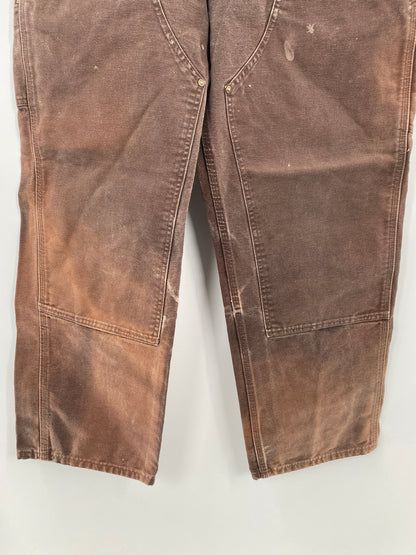 Vintage CARHARTT Double Knee Size W34xL27 Duck Pant / F5655P