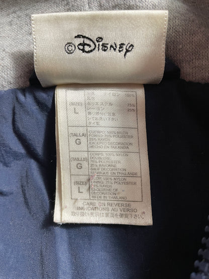 Vintage DISNEY MICKEY Size L Padded Nylon Jacket / F5246N