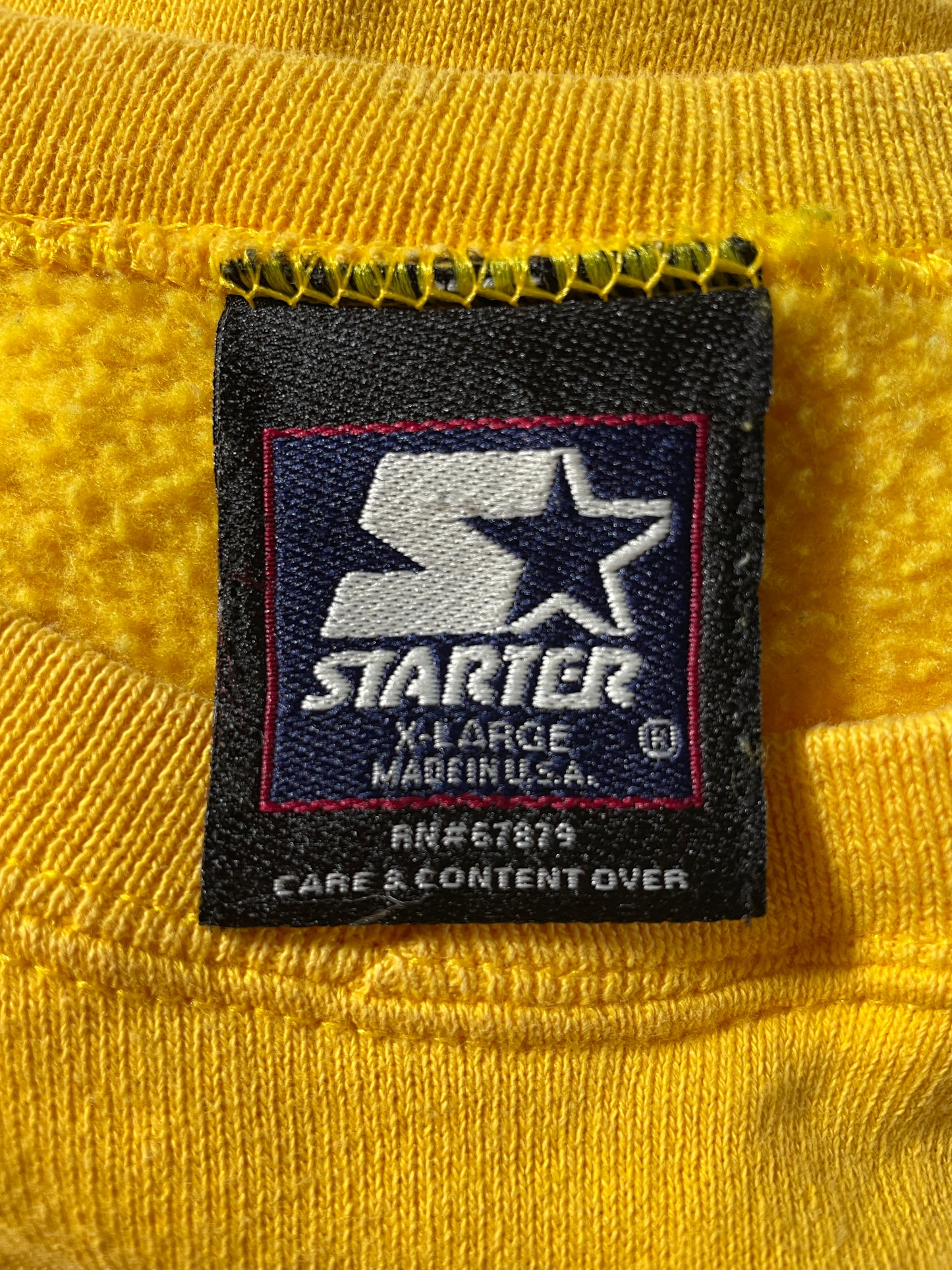 90's STARTER x GREEN BAY PACKERS Made in USA Size XL Vintage NFL Sweat-Shirt / F7548S