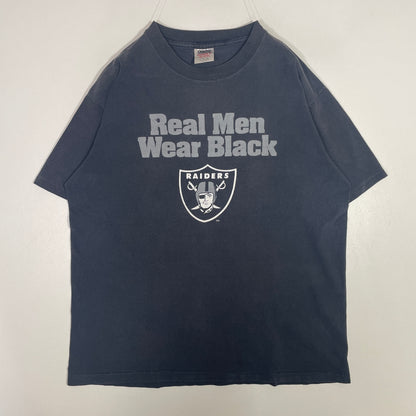 (XL) 90’s RAIDERS Vintage NFL T-Shirt / A0672T