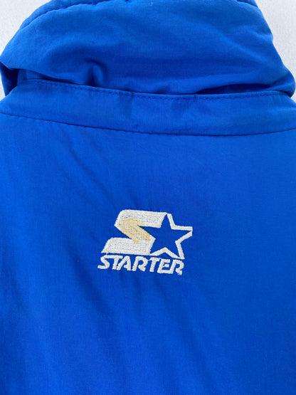 90’s STARTER x NEW YORK RANGERS Size M NHL Padded Nylon Jacket / F3174N