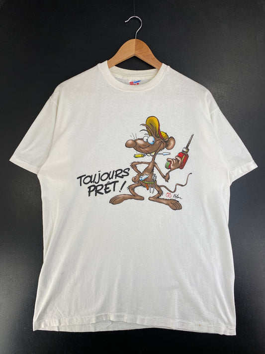 90’s TOUJOURS PRET Size L Vintage T-Shirt / G2930T