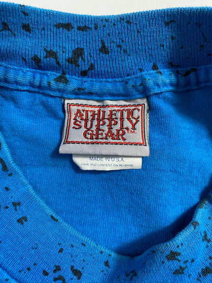 90's ATHLETIC SUPPLY GEAR CYCLING Made in USA Size XL Vintage T-Shirt / G6328T