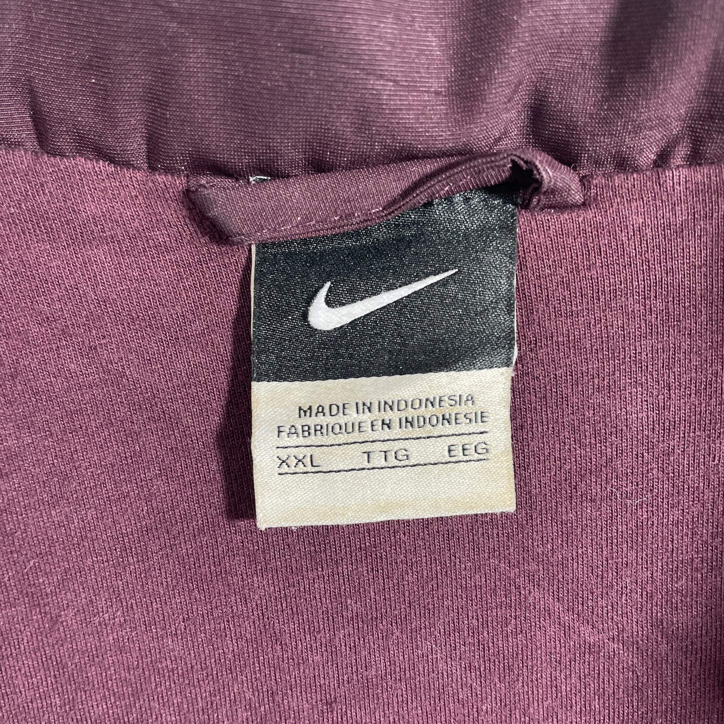 (XXL) 00' NIKE MINI SWOOSH Vintage Nylon Jacket / A1308N