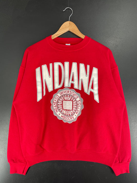 90's INDIANA Made in USA Size L Vintage College Sweat-shirt / F5404S