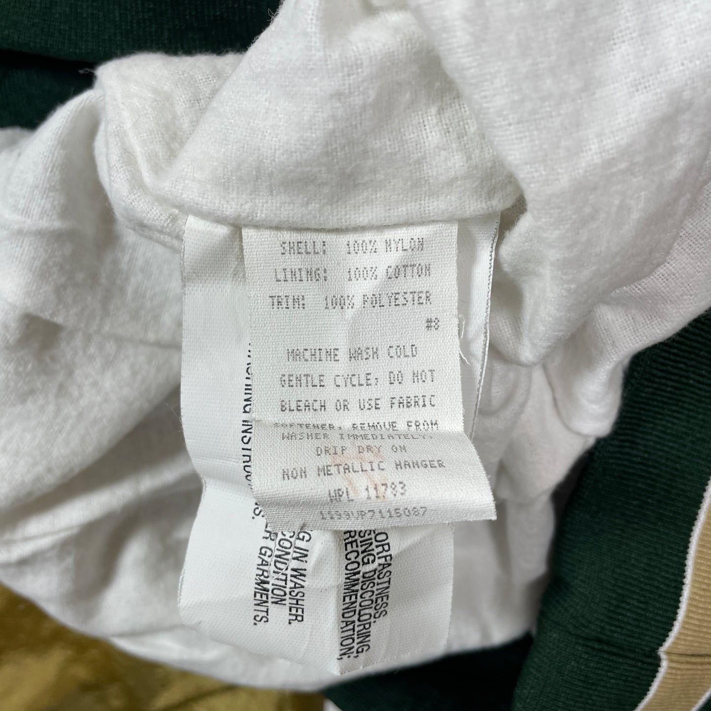 (XXL) 90’s WASHINGTON STATE COUGARS Vintage College Nylon Pullover Jacket / A1436N