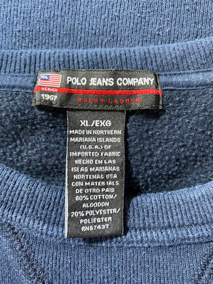 00’ POLO JEANS Size XL Sweat-shirt / G395S