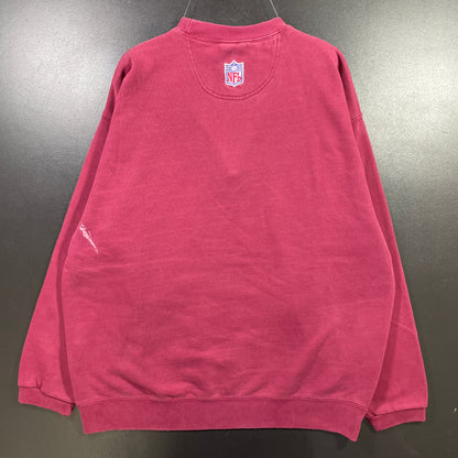 (L) 00' NIKE x WASHIGTON REDSKINS Vintage NFL Sweatshirt / A1005S
