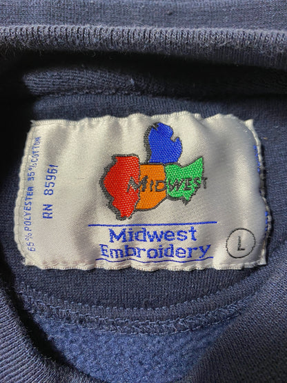 Vintage NOTRE DAME Size L College Sweat-shirt / F4079S