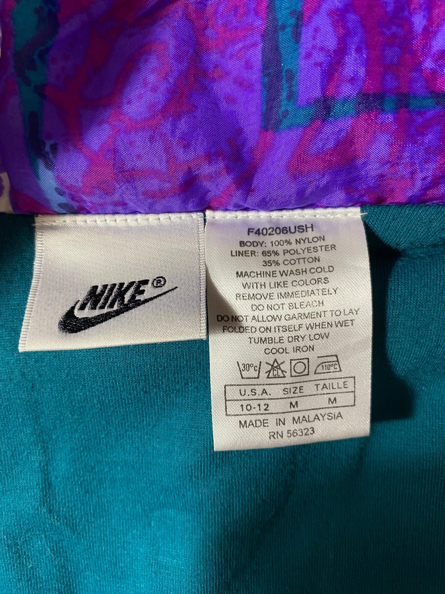 90’s NIKE Size Ladies M Nylon Jacket / G2438N
