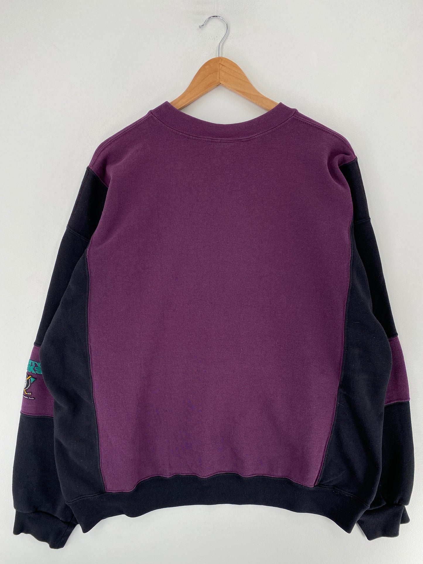 90's MIGHTY DUCKS Made in USA Size XL Vintage NHL Sweat-shirt / F2940S