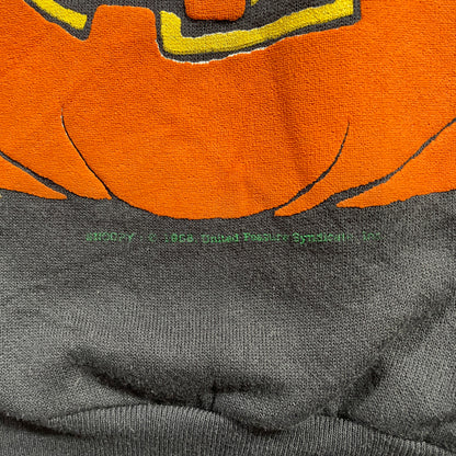 (L) 90’s SNOOPY Vintage Halloween Sweatshirt / A1089S