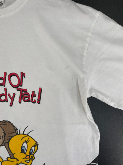 1999 LOONEY TUNES Size Approx.XXL Vintage T-shirt / F9557T