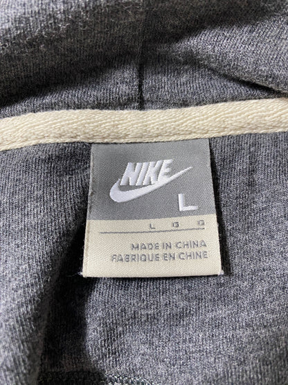 00’ NIKE Size L Vintage Zip-UP Hoodie Sweat-Shirt / G5523S