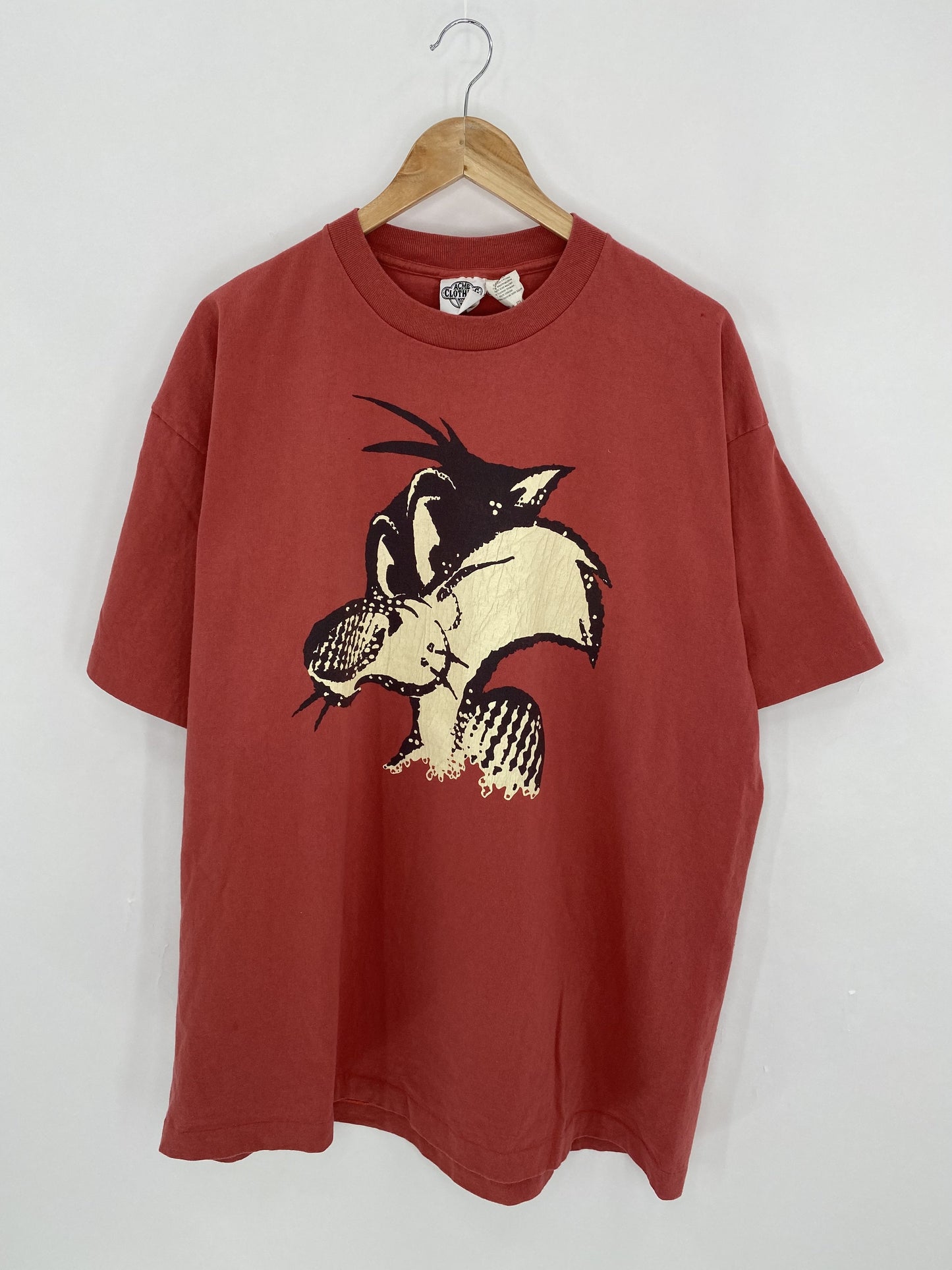 00' LOONEY TUNES Made in USA Size XXL Vintage T-shirt / E9187T