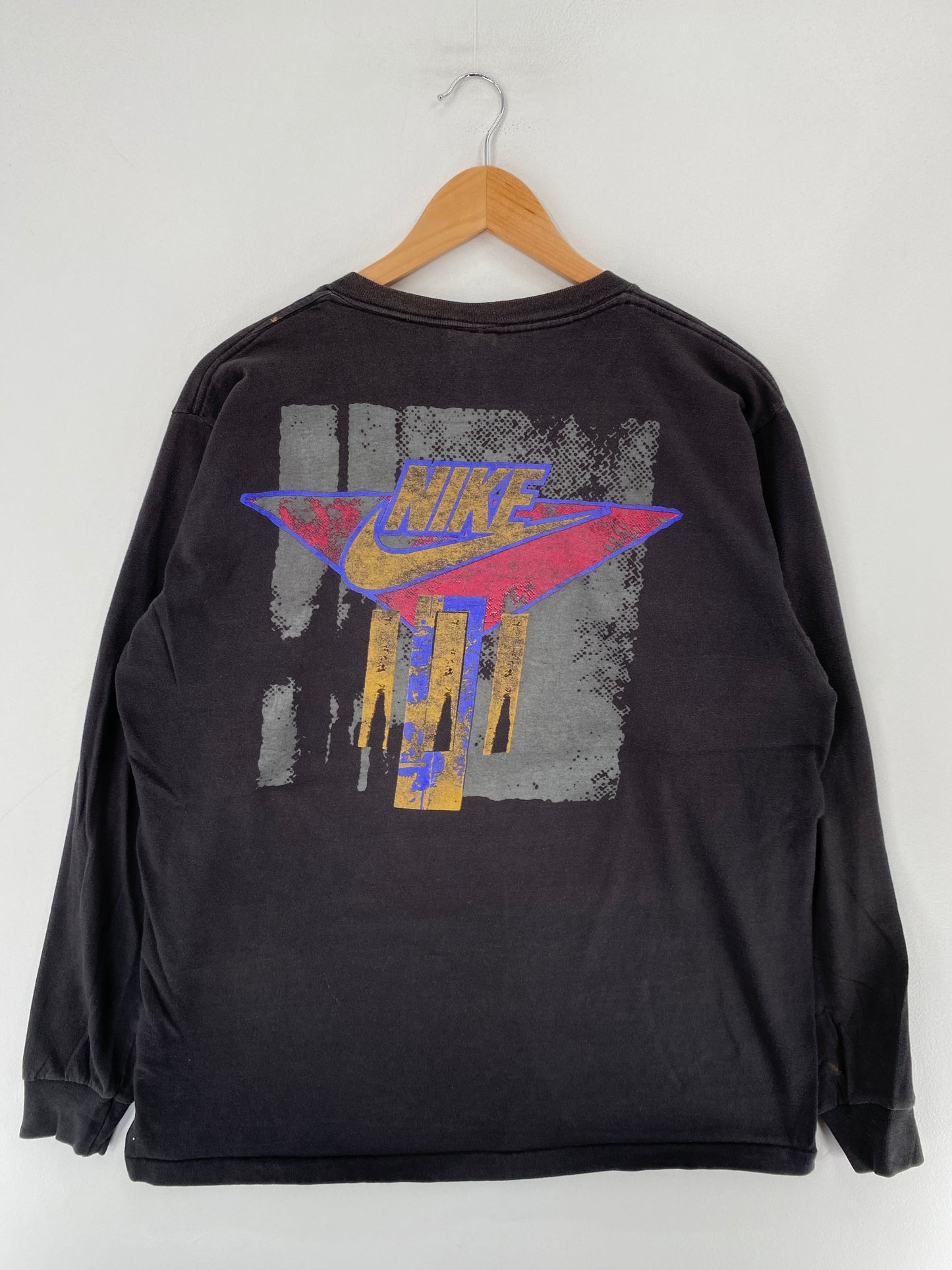 90's NIKE Made in USA Size XL Vintage Long T-Shirt / G3356T