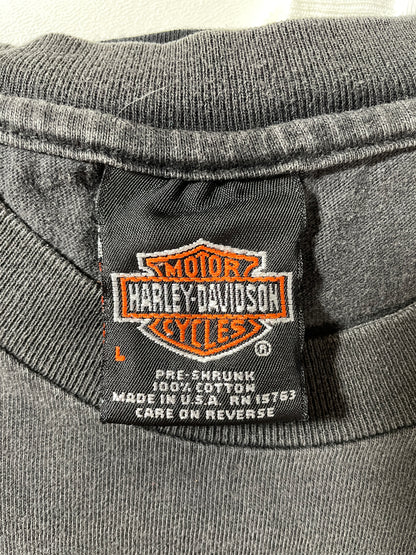 1999 HARLEY DAVIDSON Made in USA Size L Vintage T-shirt / F2866T