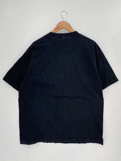 1998 Austin 3:16 THE HARD WAY Size XL Vintage WWF T-shirt / E6917T