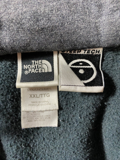 Vintage NORTH FACE STEEP TECH Size XXL Hoodie Sweat-Shirt / F8168S