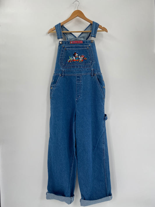 Vintage DISNEY MICKEY Size M Denim Overall / G3205P