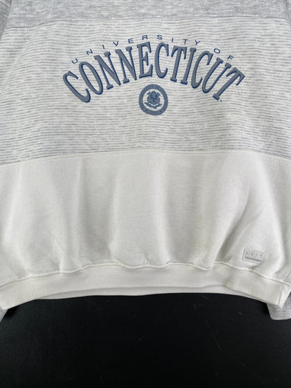 90's CONNECTICUT Size XL Vintage College Sweat-Shirt / F2921S