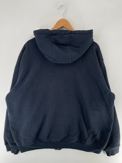 Vintage CARHARTT Size XL Zip-up Hoodie Sweat Shirt / G5621S