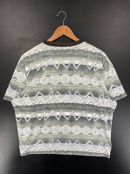 80's STUSSY TOMTOM ZIGZAG Size M Vintage T-Shirts / F9647T