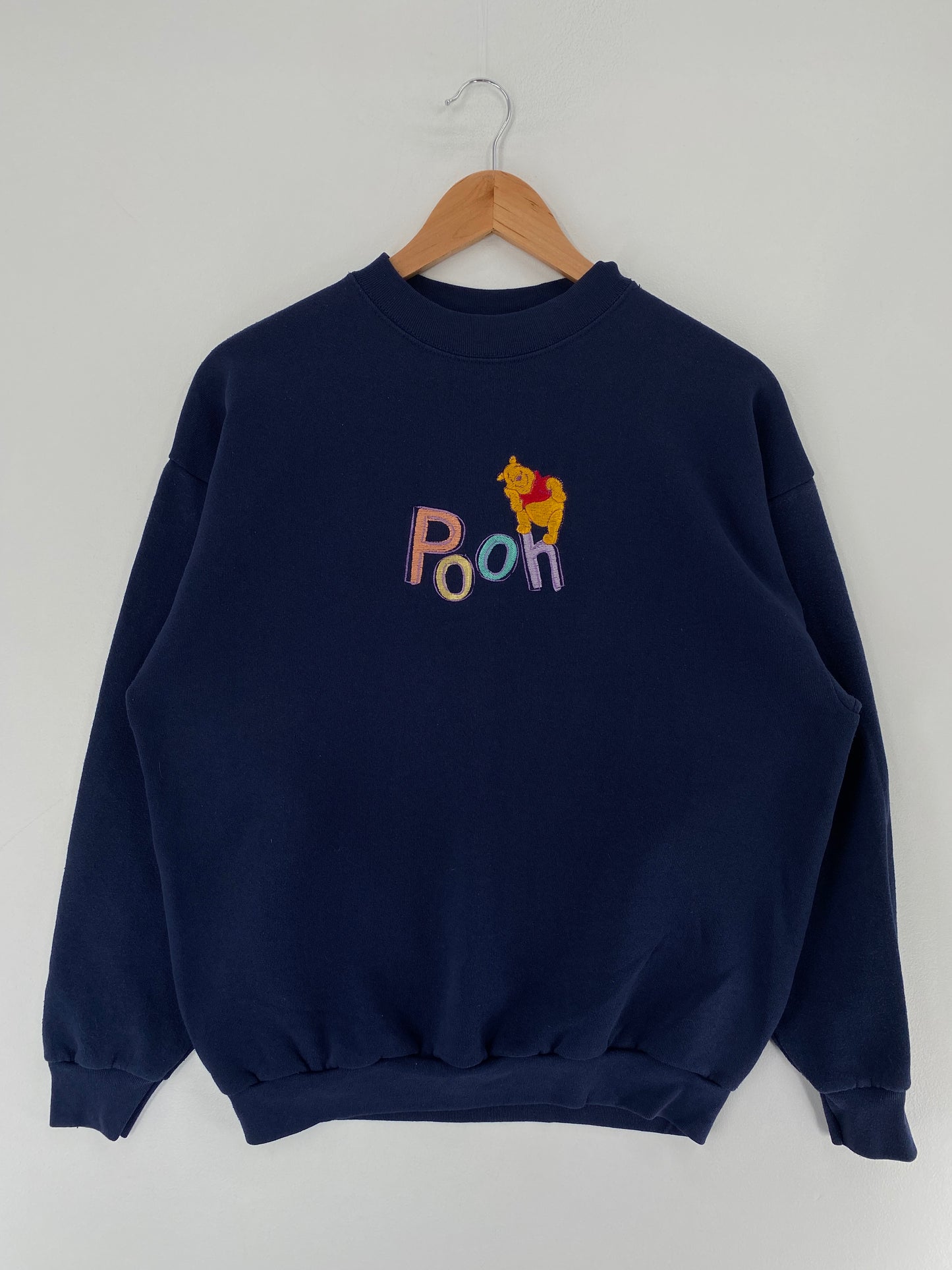 Vintage POOH Size L DISNEY Sweat / F1086S