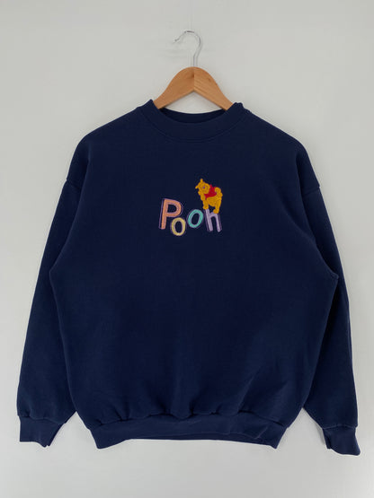 Vintage POOH Size L DISNEY Sweat / F1086S