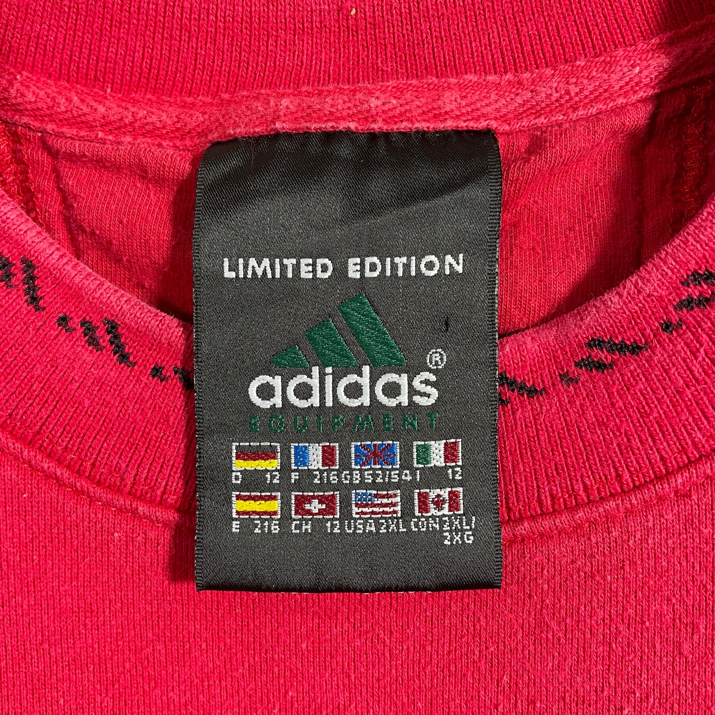 (XXL) 90' ADIDAS Equipment Vintage Sweatshirt / A1240S