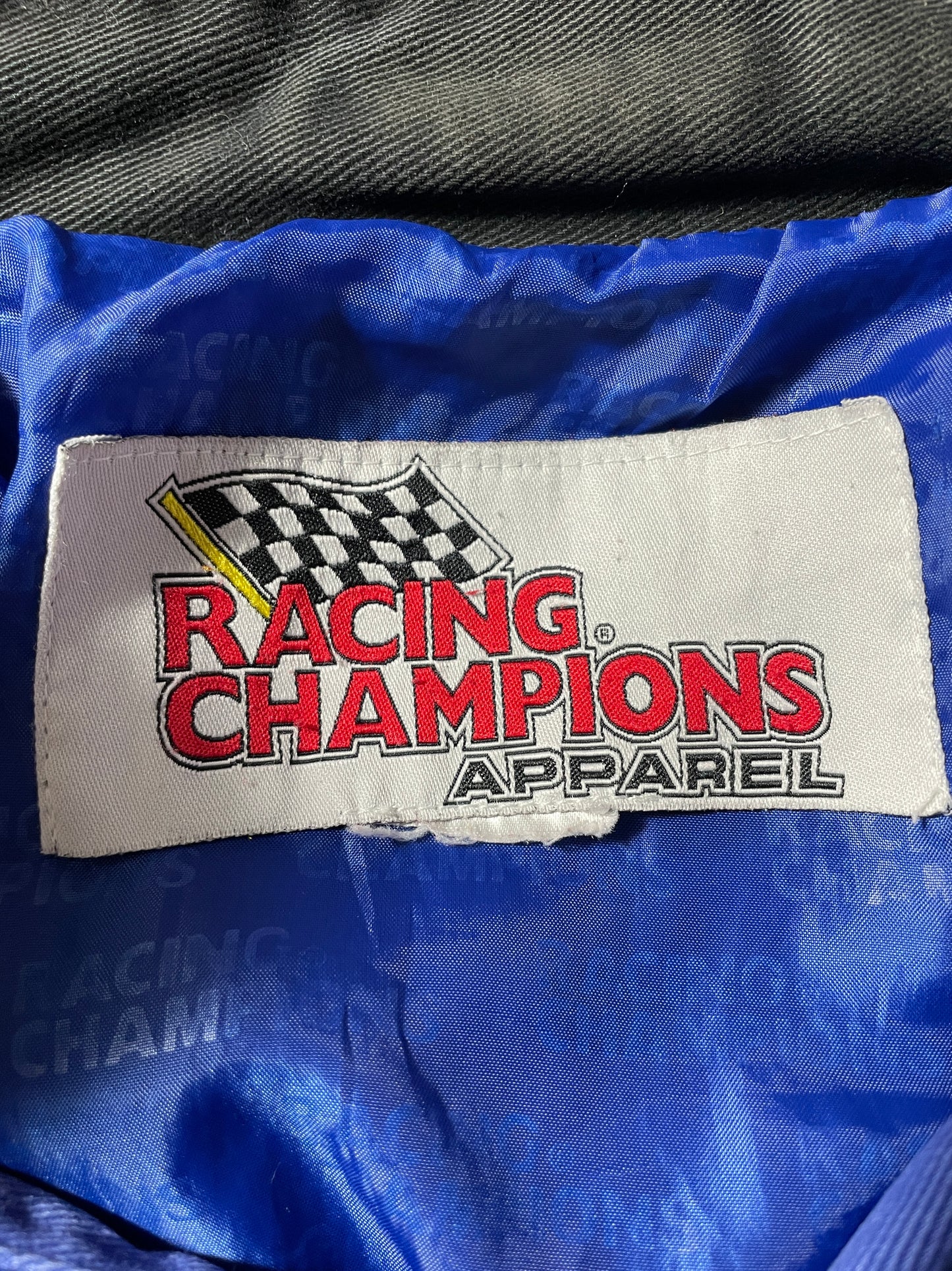 .Vintage NASCAR FORD Size No Tag Approx. XXL Racing Jacket / F2646J