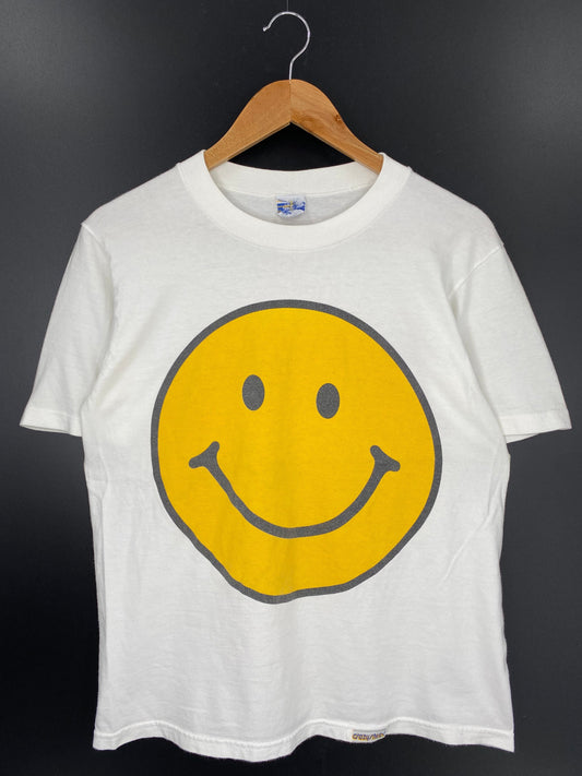 90’s SMILE Made in USA Size S Vintage T-Shirt / F3979T
