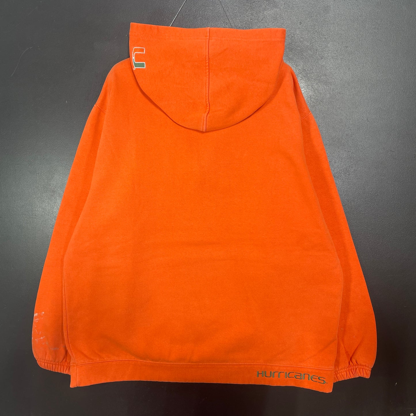 (L) 00' NIKE x MIAMI HURRICANES Vintage College Hoodie Sweatshirt / A1535S