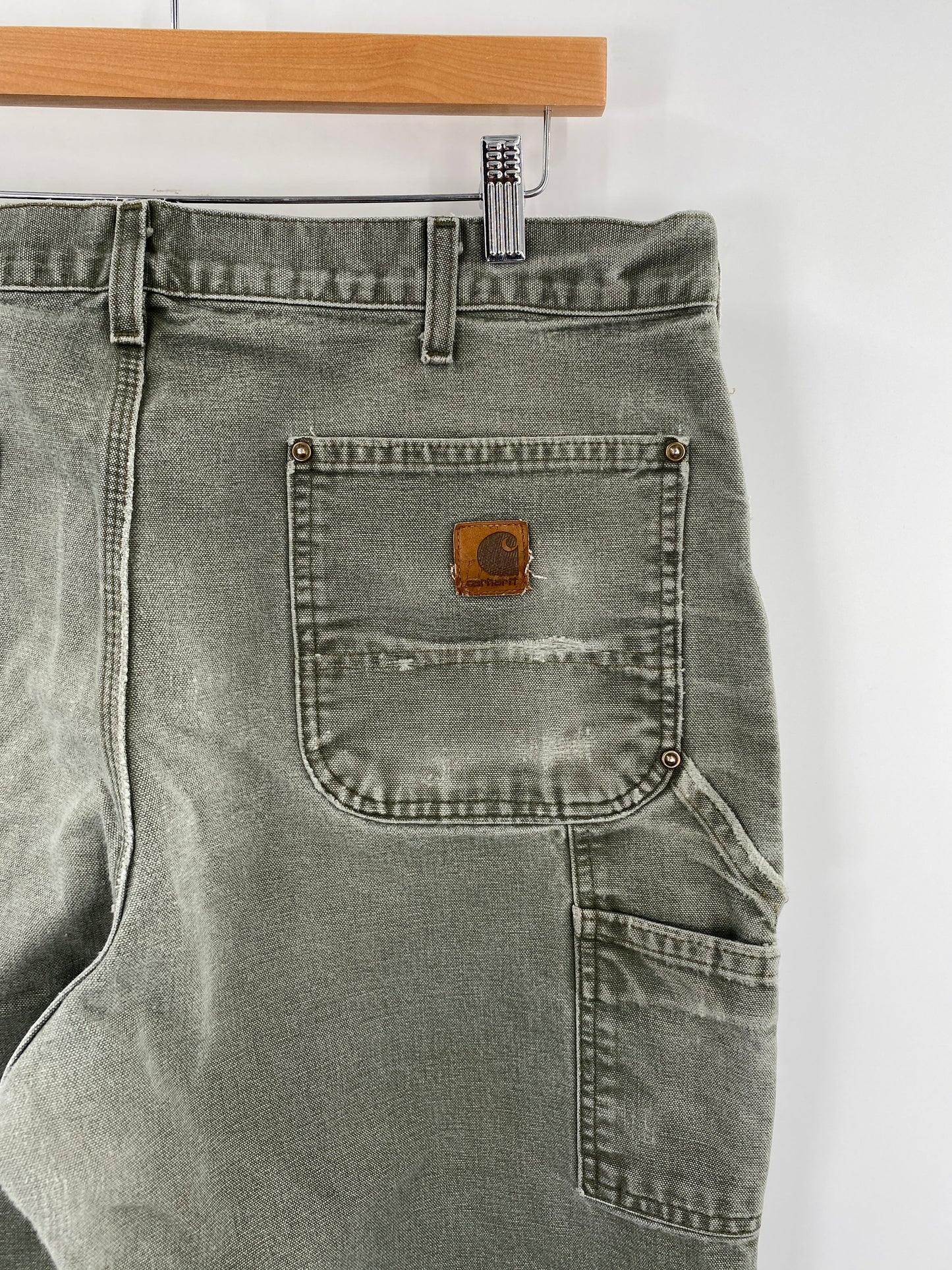 Vintage CARHARTT Double Knee Size W36xL28 Duck Pant / G3681P