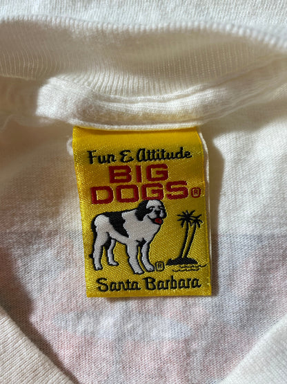 1999 BIG DOG x EPAWSODE I Size No Tag(Approx. L) Vintage T-Shirt / F887T