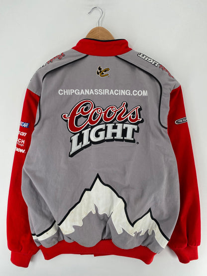 .Vintage NASCAR COOLS LIGHT Size M Racing Jacket / F7191J