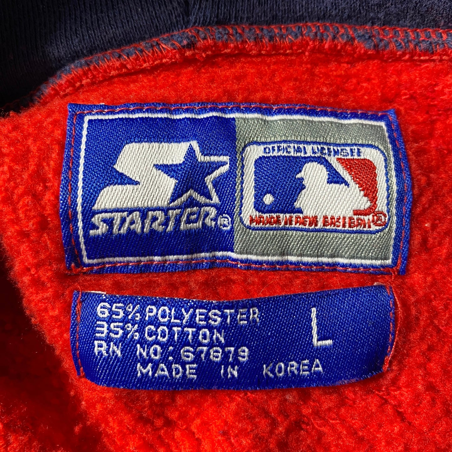 (L) 90’s STARTER x CARDINALS BASEBALL Vintage MLB Sweatshirt / A1064S